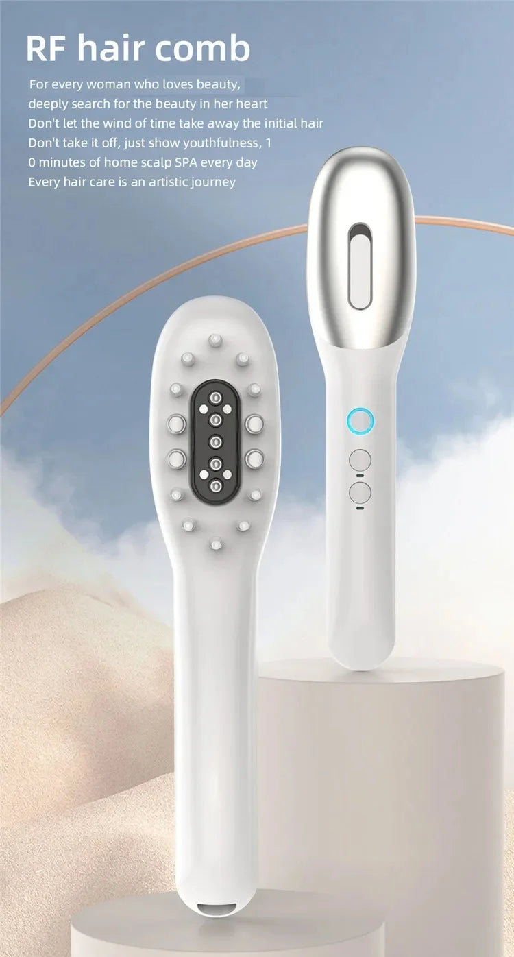 Electric Scalp Massager and Hair Growth Oil Applicator - 10