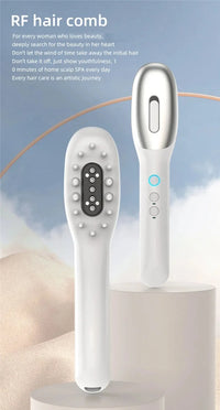 Electric Scalp Massager and Hair Growth Oil Applicator