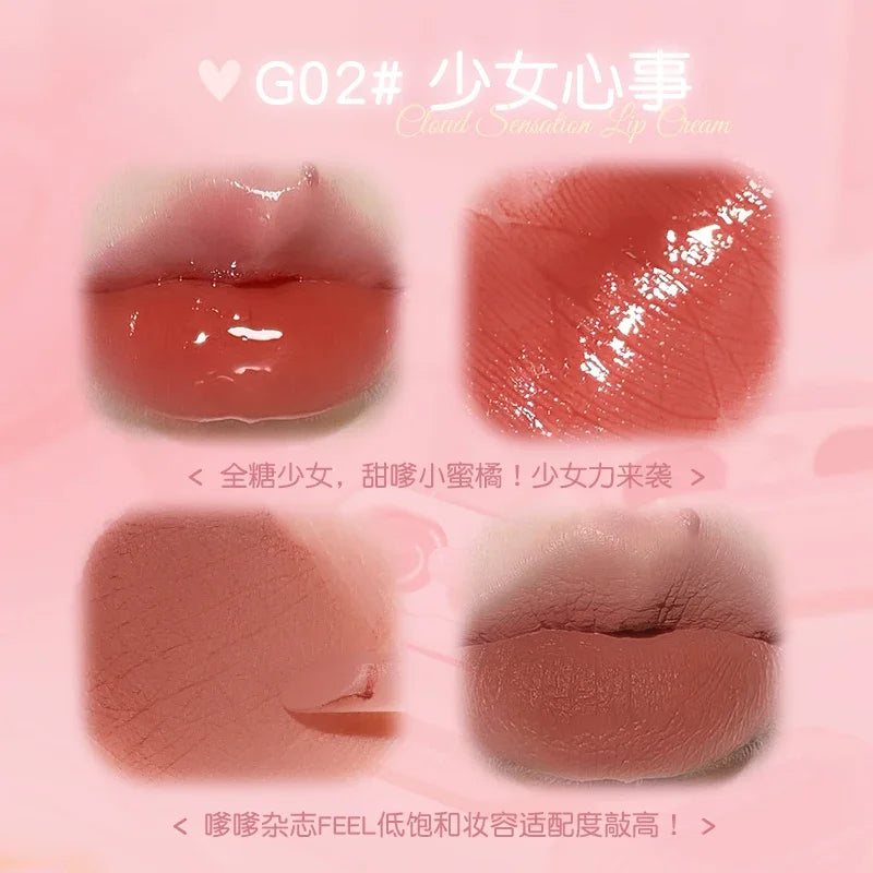 2-in-1 Dual Shade Mirror Finish Lip Gloss - 33