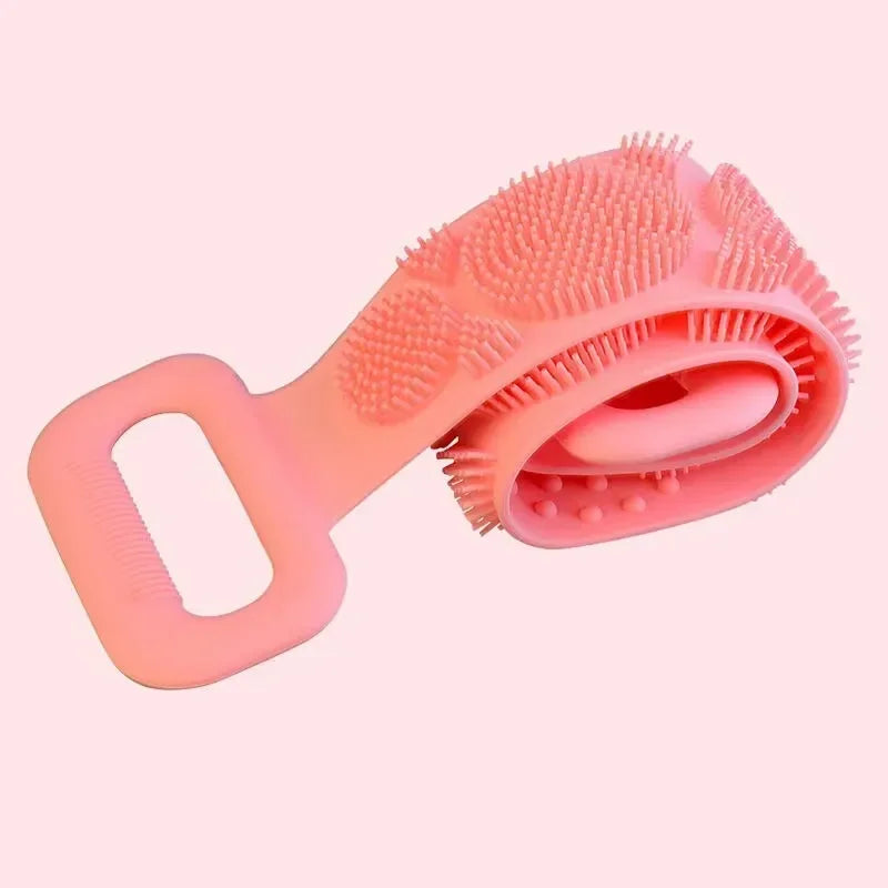 Dual-Sided Silicone Back Scrubber for Deep Exfoliation - 20