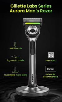 5-Blade Exfoliating Manual Razor for Men