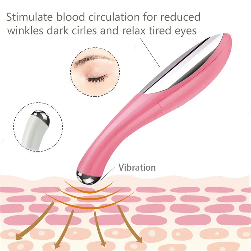 Electric Ionic Eye Massager for Dark Circles and Puffiness - 2