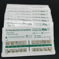 Professional Metal Orthodontic Dental Brackets Set
