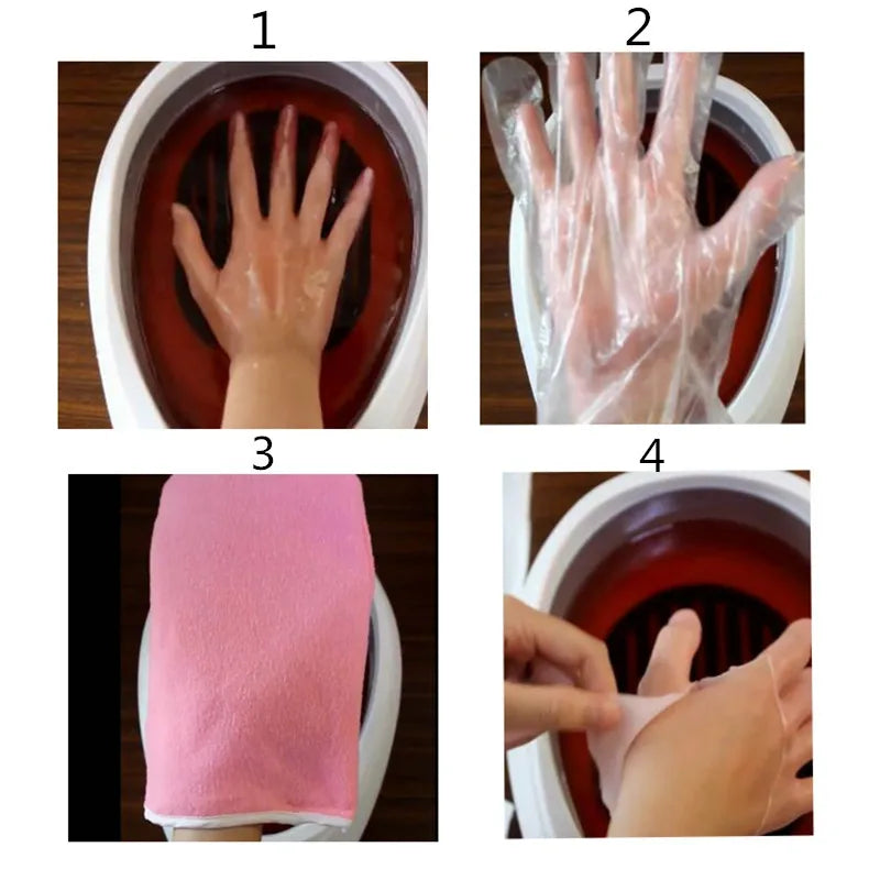 Professional Paraffin Wax Bath Warmer for Hand and Foot Spa - 9