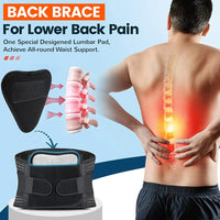 Adjustable Lumbar Support Belt for Lower Back Pain Relief