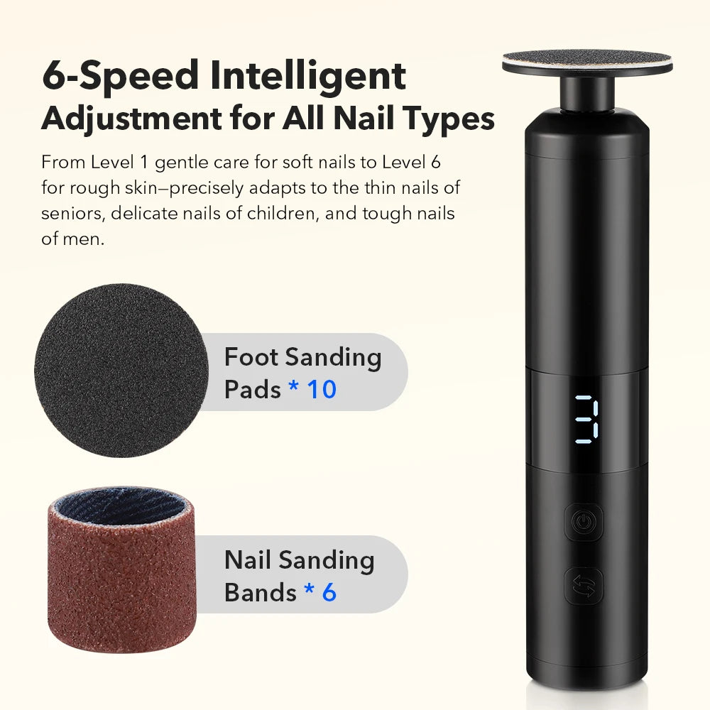 Electric Foot Callus Remover for Smooth & Soft Heels - 42