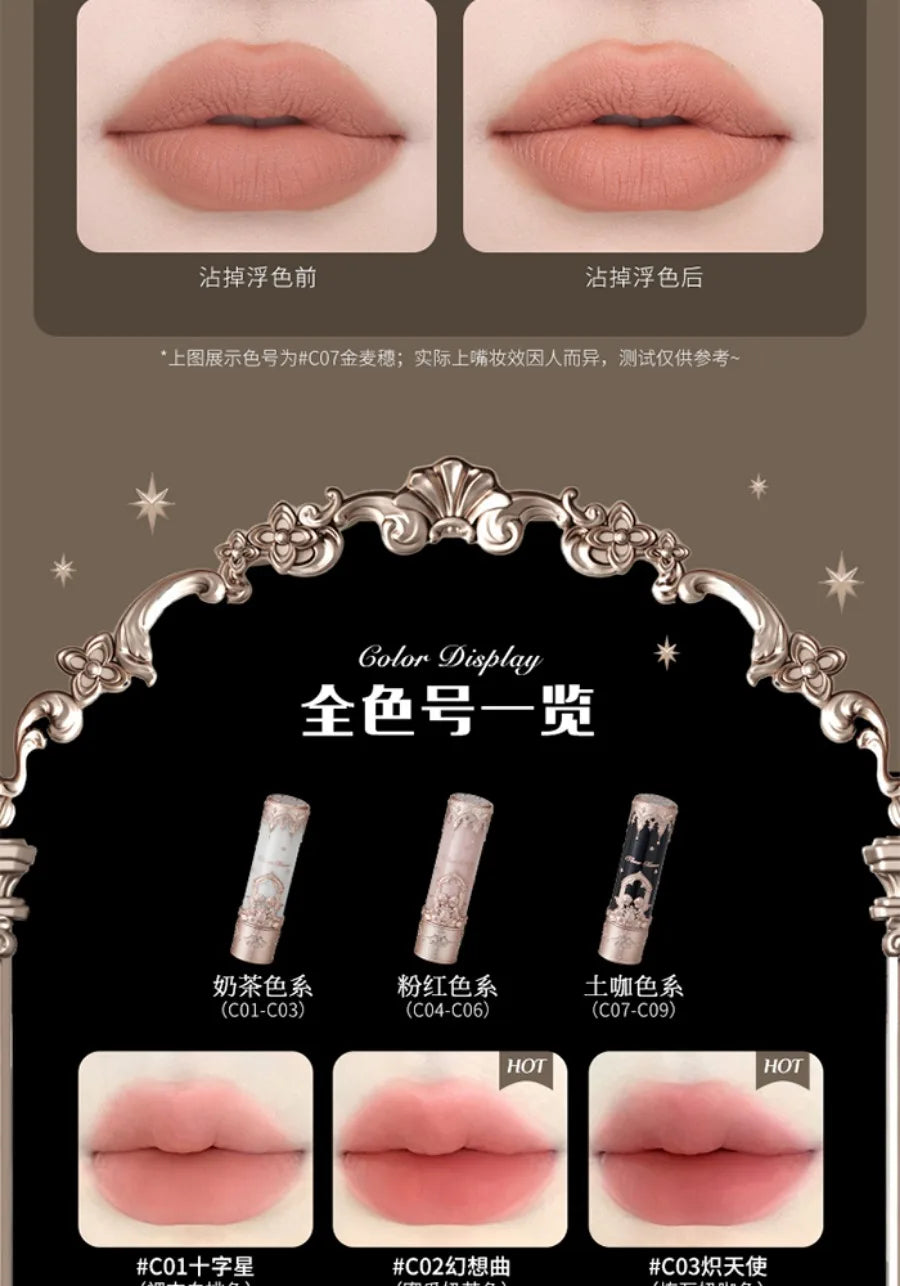 Velvet Matte Long-Lasting Waterproof Lipstick - 11