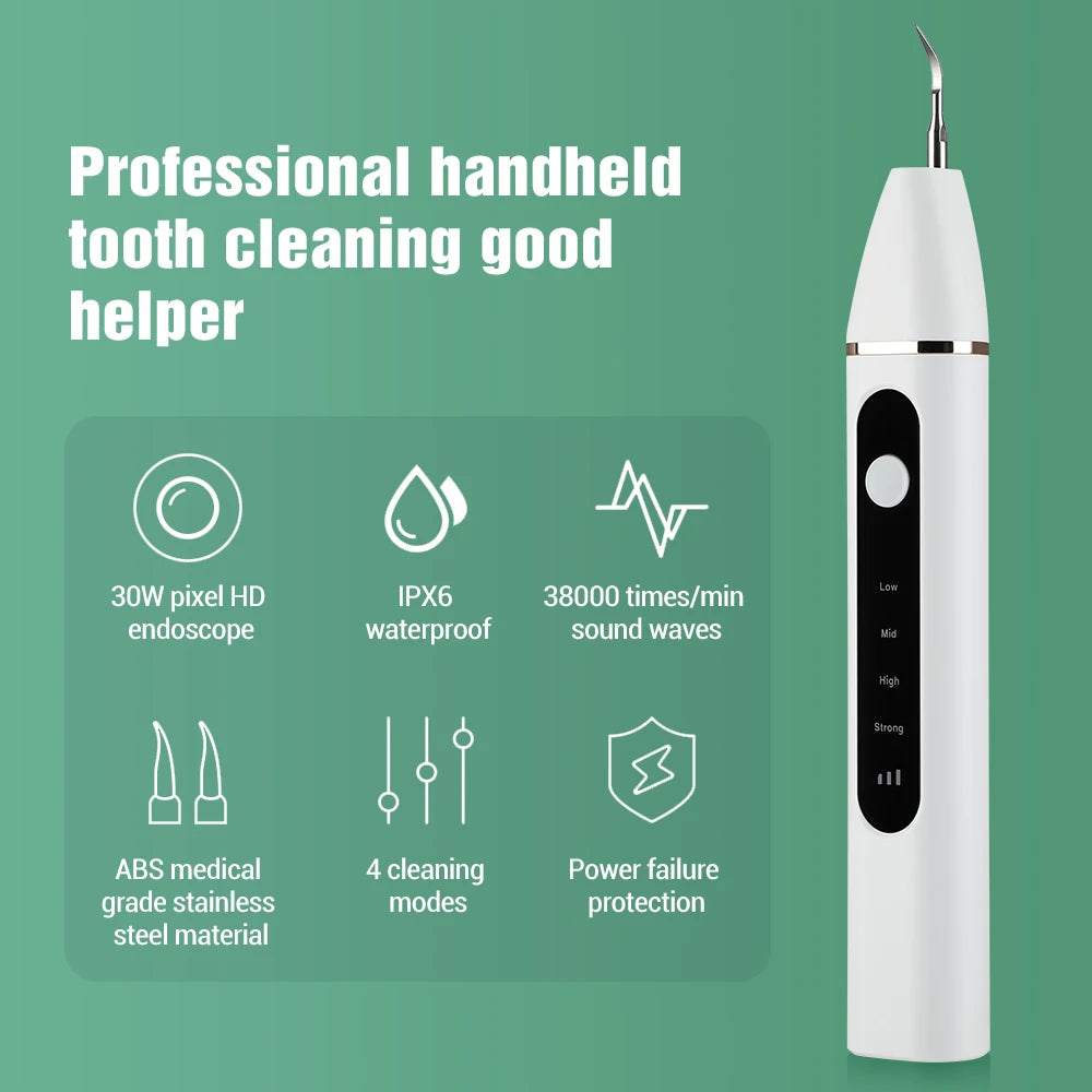 Visual Electric Dental Plaque and Tartar Remover - 8