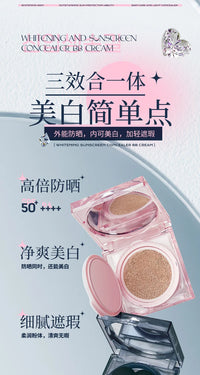 Waterproof Sunscreen BB Cream Foundation Air Cushion
