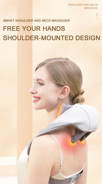 Wireless 6D Neck and Shoulder Deep Tissue Massager