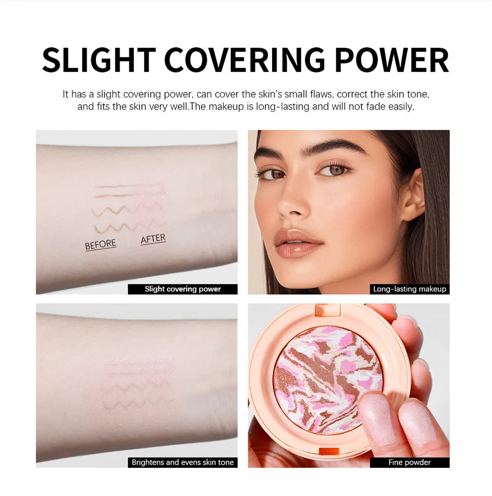 Baked Color Correcting Face Powder Foundation - 11