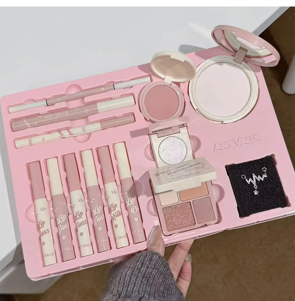 All-in-One Professional 13-Piece Full Makeup Collection Set - 9