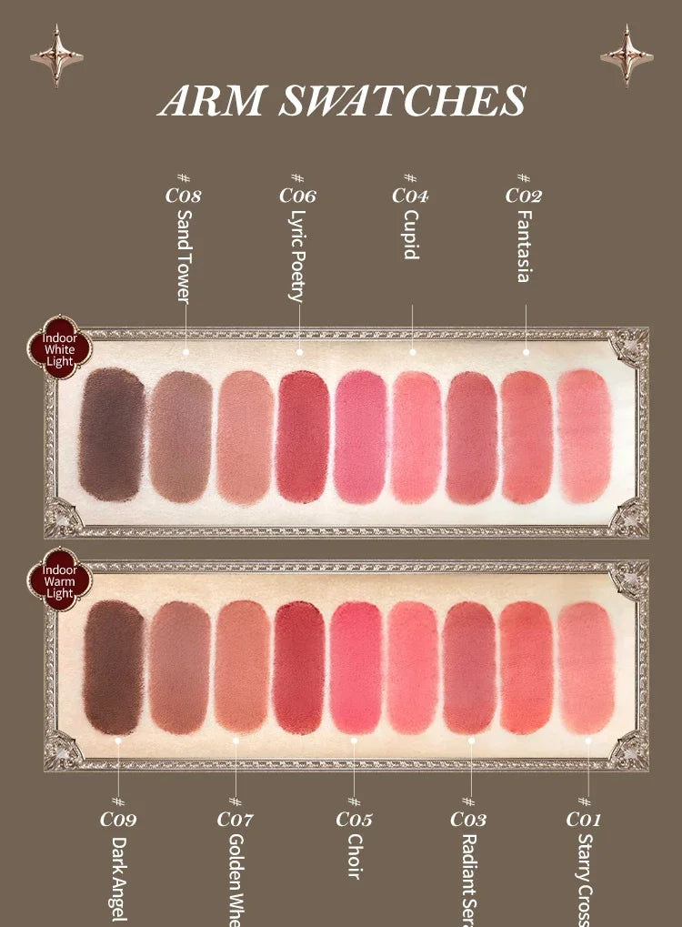 Matte Velvet Long-Lasting Waterproof Lipstick - 15