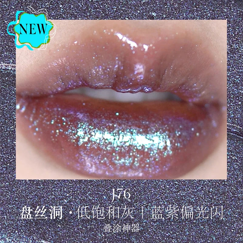 Color-Changing Chameleon Lip Gloss for Radiant Shine - 30