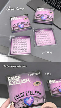 Glue-Free K-Pop Style DIY False Eyelashes