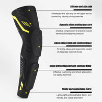 Padded Compression Arm Sleeve for Sports and Injury Protection