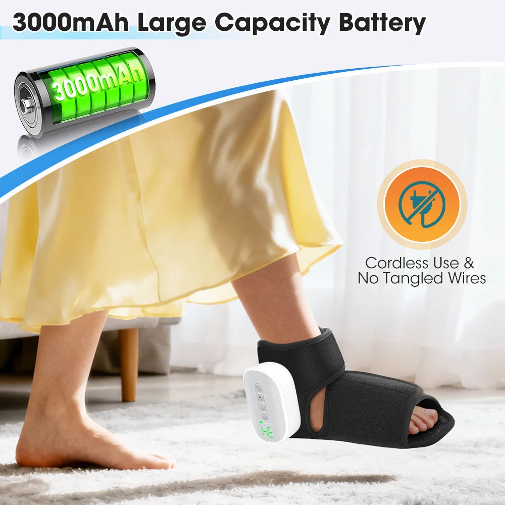 Heated Air Compression Foot and Ankle Massager - 15