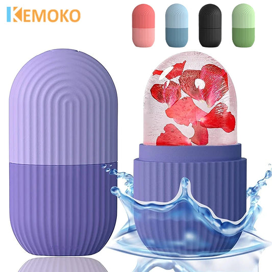 Facial Ice Roller for Skin Tightening and Puffiness Relief