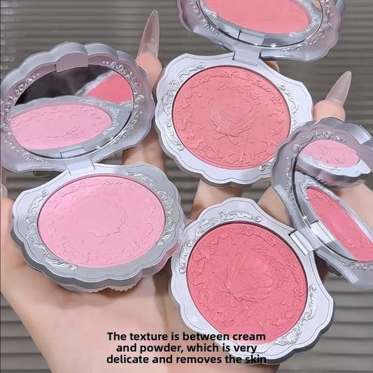 Matte Finish Shell Compact Blusher Palette
