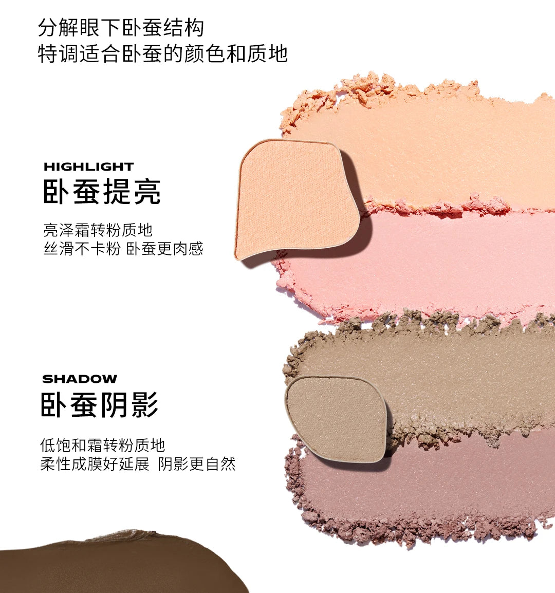 4-Color Long-Lasting Waterproof Eyeshadow Palette - 11