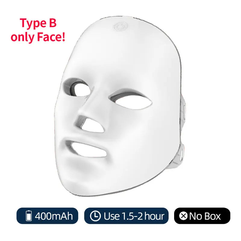 7-Color LED Photon Therapy Facial Mask - 31