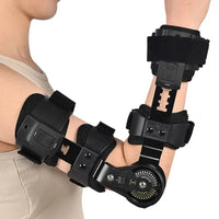 Adjustable Hinged Elbow Support Brace for Injury Recovery