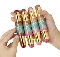 2-in-1 Dual-Ended Bronzer and Blush Makeup Stick
