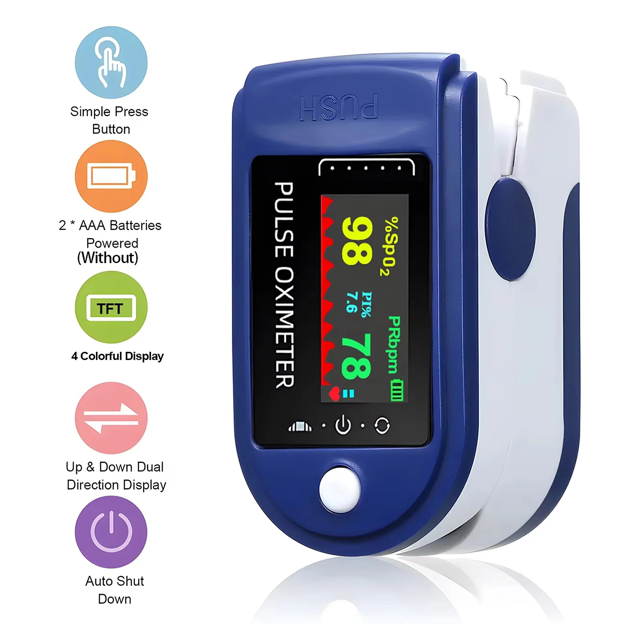 Digital Health Monitoring Kit: Blood Pressure, Oximeter & Thermometer - 16