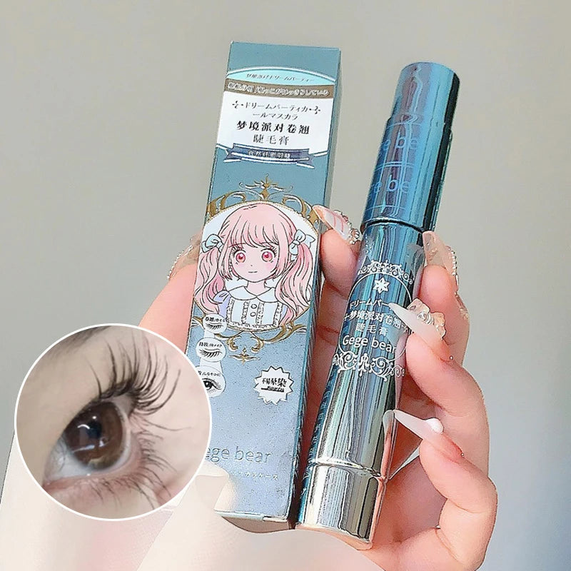 Waterproof Lengthening and Curling Fiber Mascara Set - 6