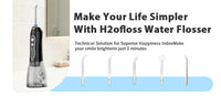 Portable Cordless Water Flosser for Deep Teeth Cleaning