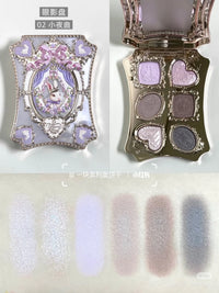 6-Color Bunny Garden Eyeshadow Palette