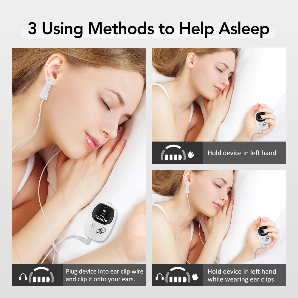 Portable CES Microcurrent Sleep Aid Device for Anxiety and Insomnia - 3