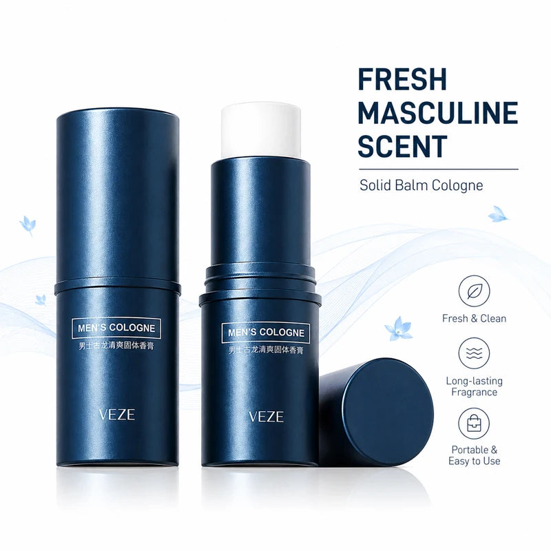 Portable Solid Cologne Balm for Men - 6