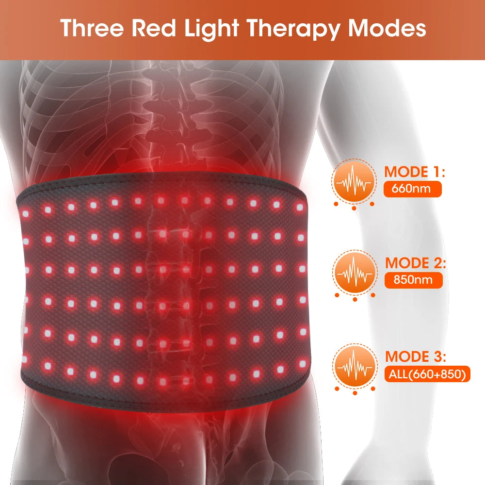 Cordless Lower Back Massager with Airbag Compression & Heat - 28