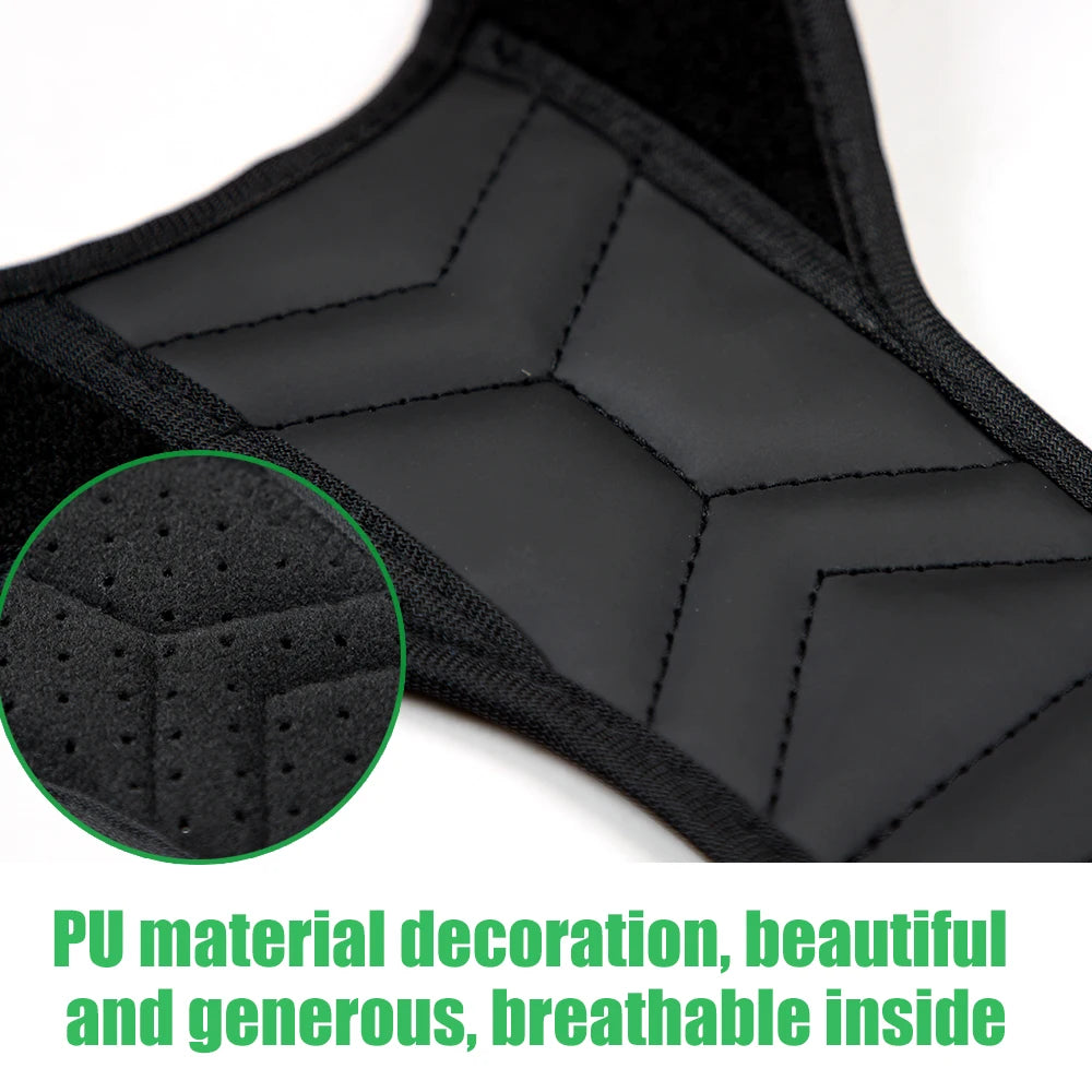 Adjustable Back Posture Corrector for Spine and Shoulder Alignment - 12