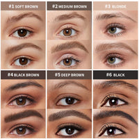 Waterproof Volumizing Eyebrow Mousse for Fluffy Brows