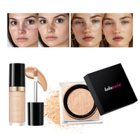 Matte Concealer and Setting Powder Makeup Set