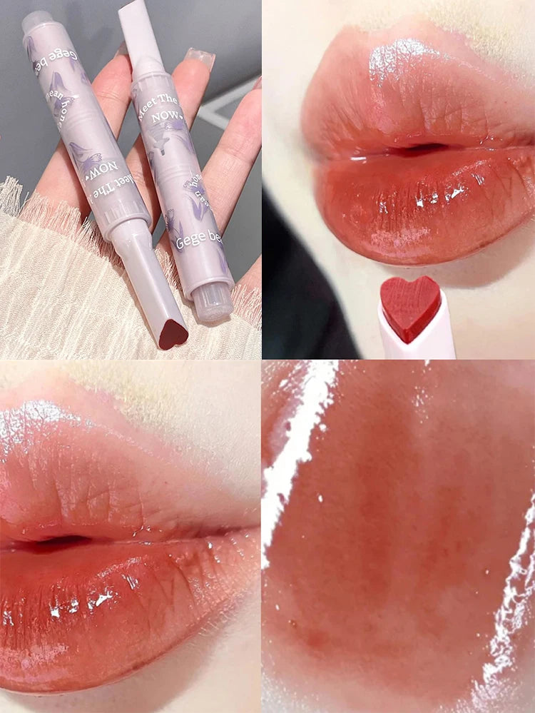 Moisturizing Heart-Shaped Jelly Tint Lipstick - 28