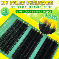 DIY Mega Volume Eyelash Cluster Extension Kit
