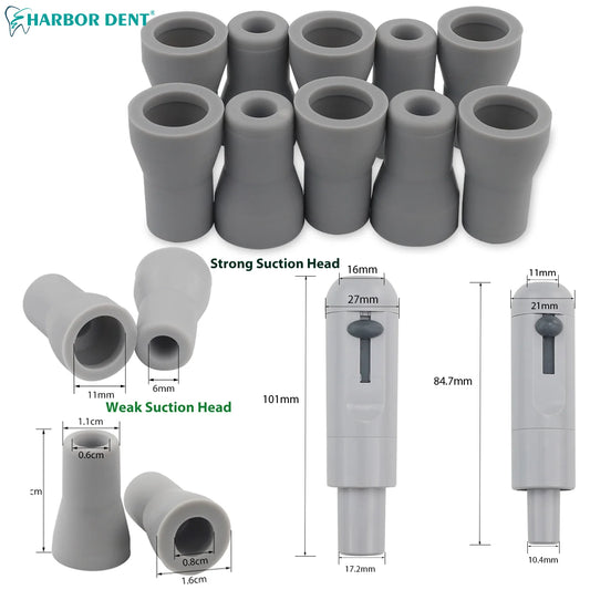 Dental Saliva Ejector Suction Tip Adapter Handle