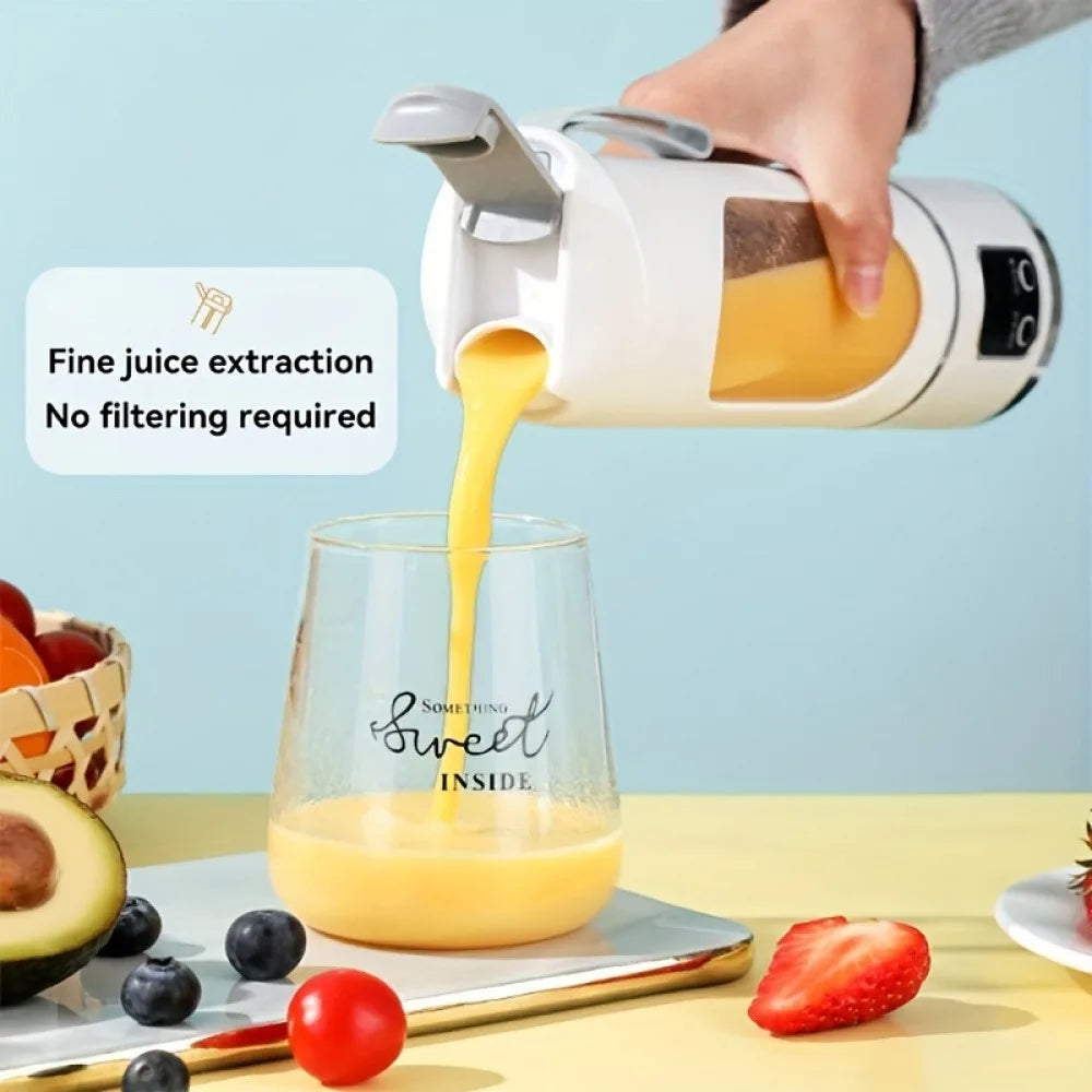 Portable USB Rechargeable Mini Blender with Digital Display - 3