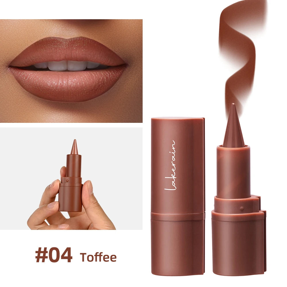 2-in-1 Waterproof Matte Lip Liner and Lipstick Crayon - 31