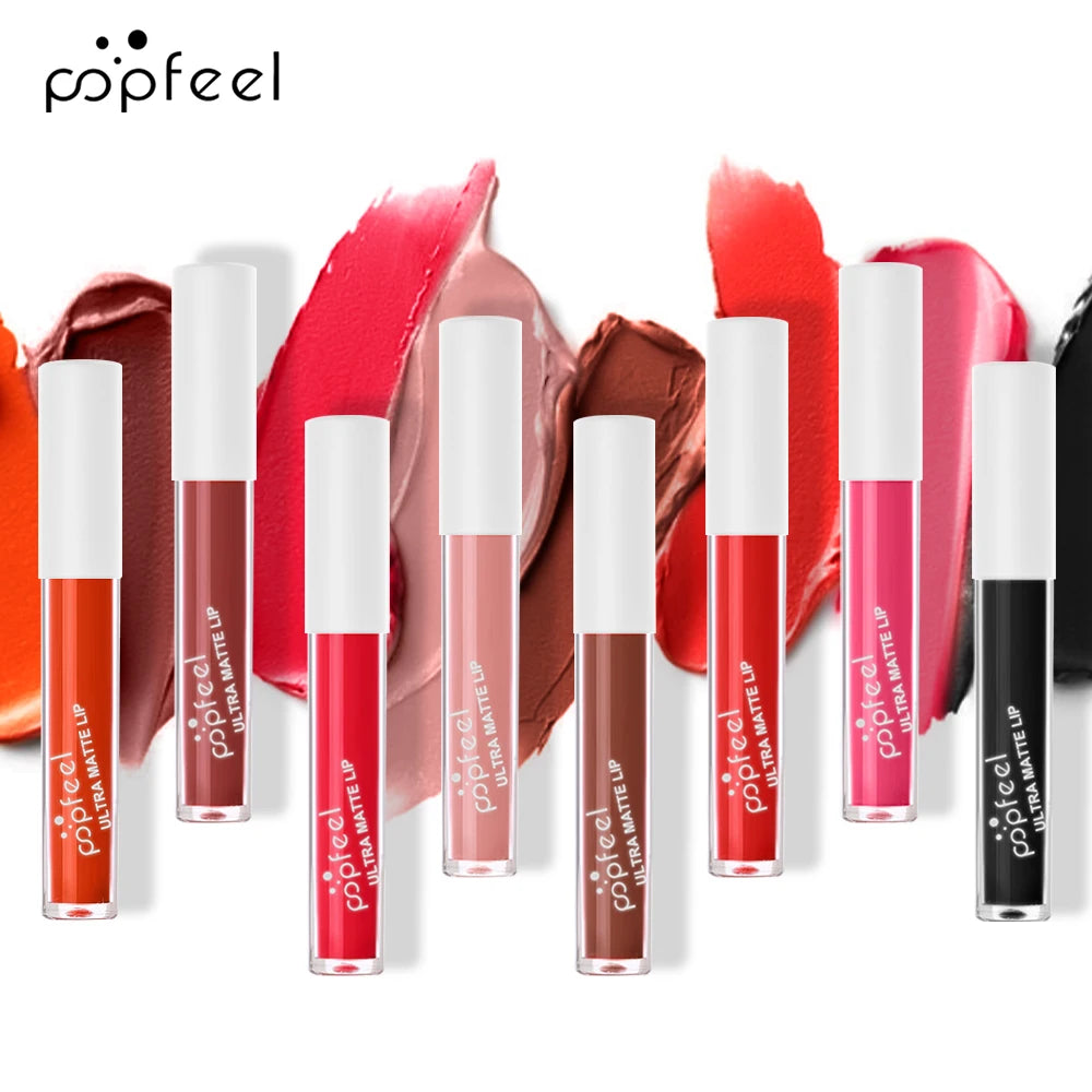 Long-Lasting Black Matte Liquid Lipstick - 6