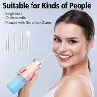 Portable Cordless Water Dental Flosser for Deep Teeth Cleaning