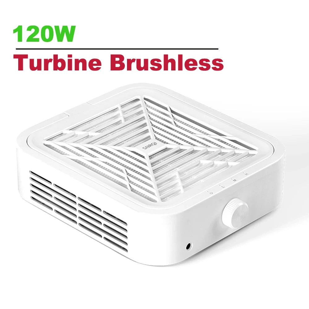 120W Professional Nail Dust Collector Vacuum - 1