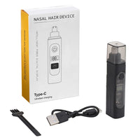 Painless Rechargeable Electric Nose and Ear Hair Trimmer