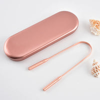 Portable Pure Copper Tongue Scraper for Fresh Breath