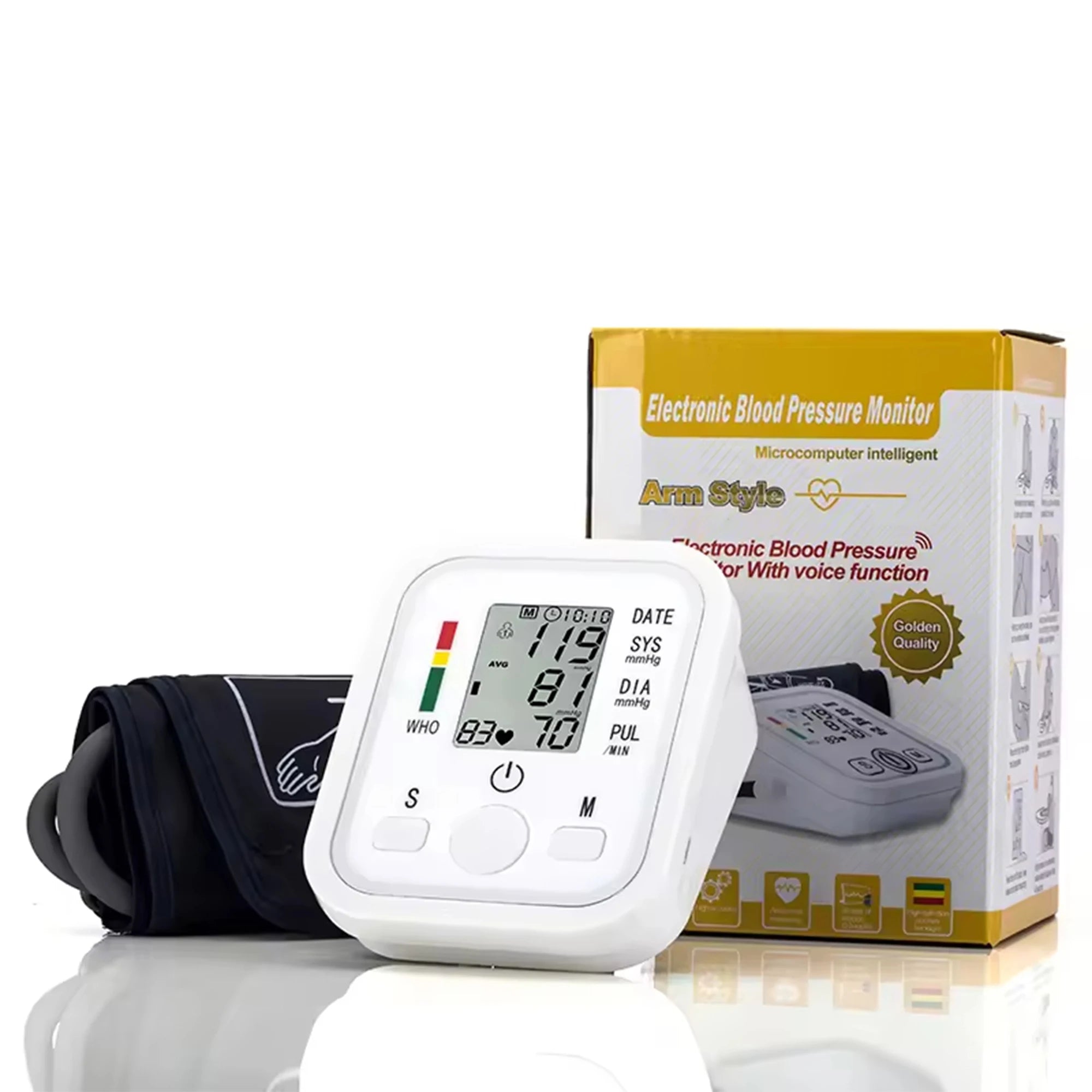 Digital Health Monitoring Kit: Blood Pressure, Oximeter & Thermometer - 6