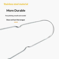Professional Metal Tongue Scraper for Fresh Breath