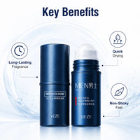 Portable Men’s Solid Cologne and Body Lotion Fragrance Set
